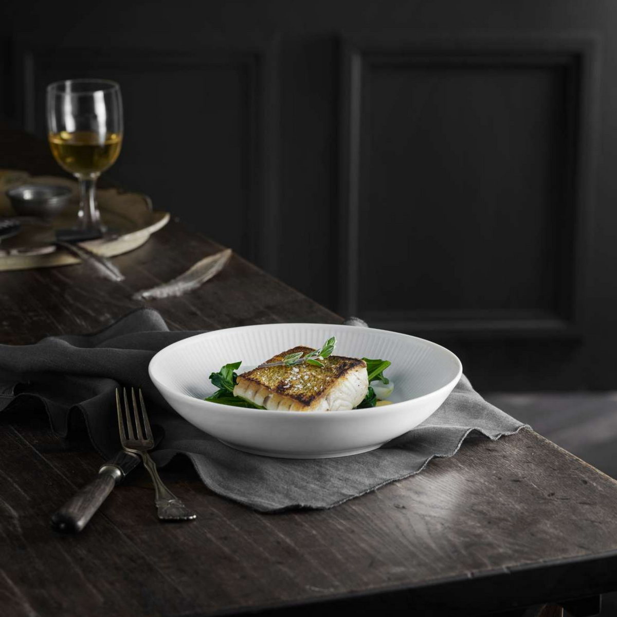 Plisse Shallow Bowl (Sets of 4)