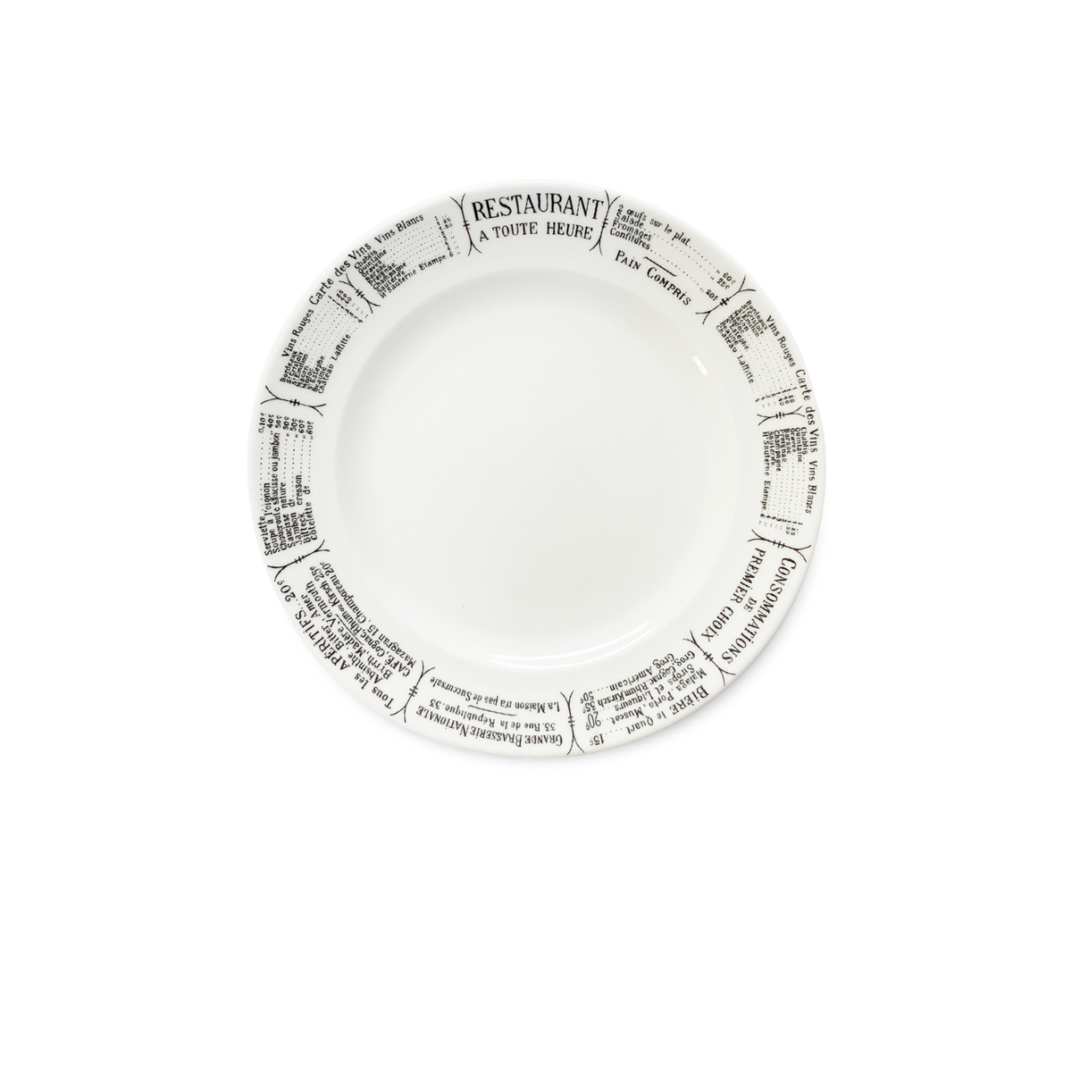 Brasserie Plates (Sets of 4)