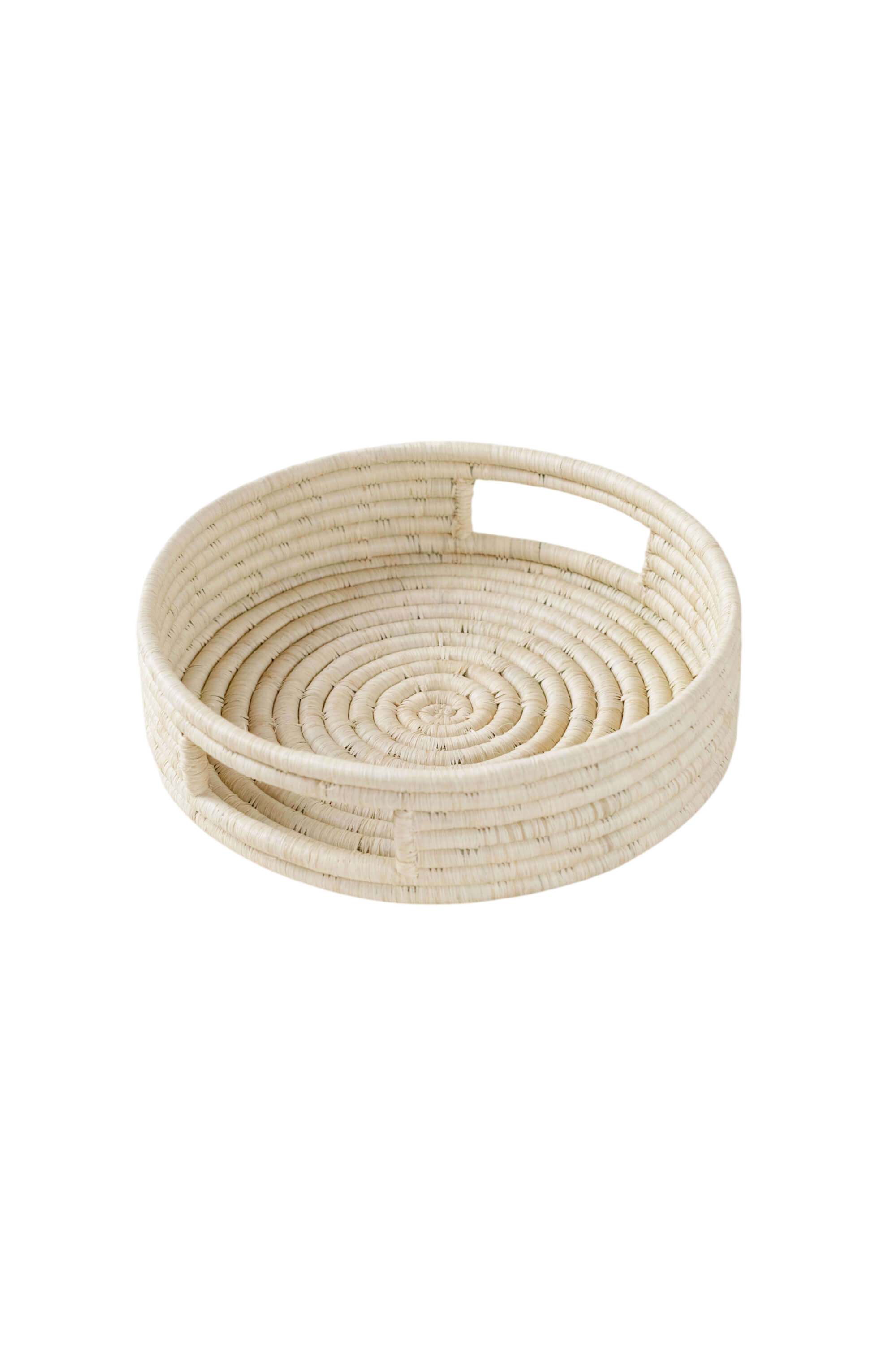 Small Woven Tray Raffia