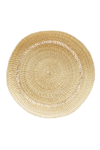 Bolga Large Round Tray