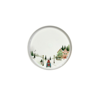 Winter Decor Toulouse Plate 7.75" (Set of 4)