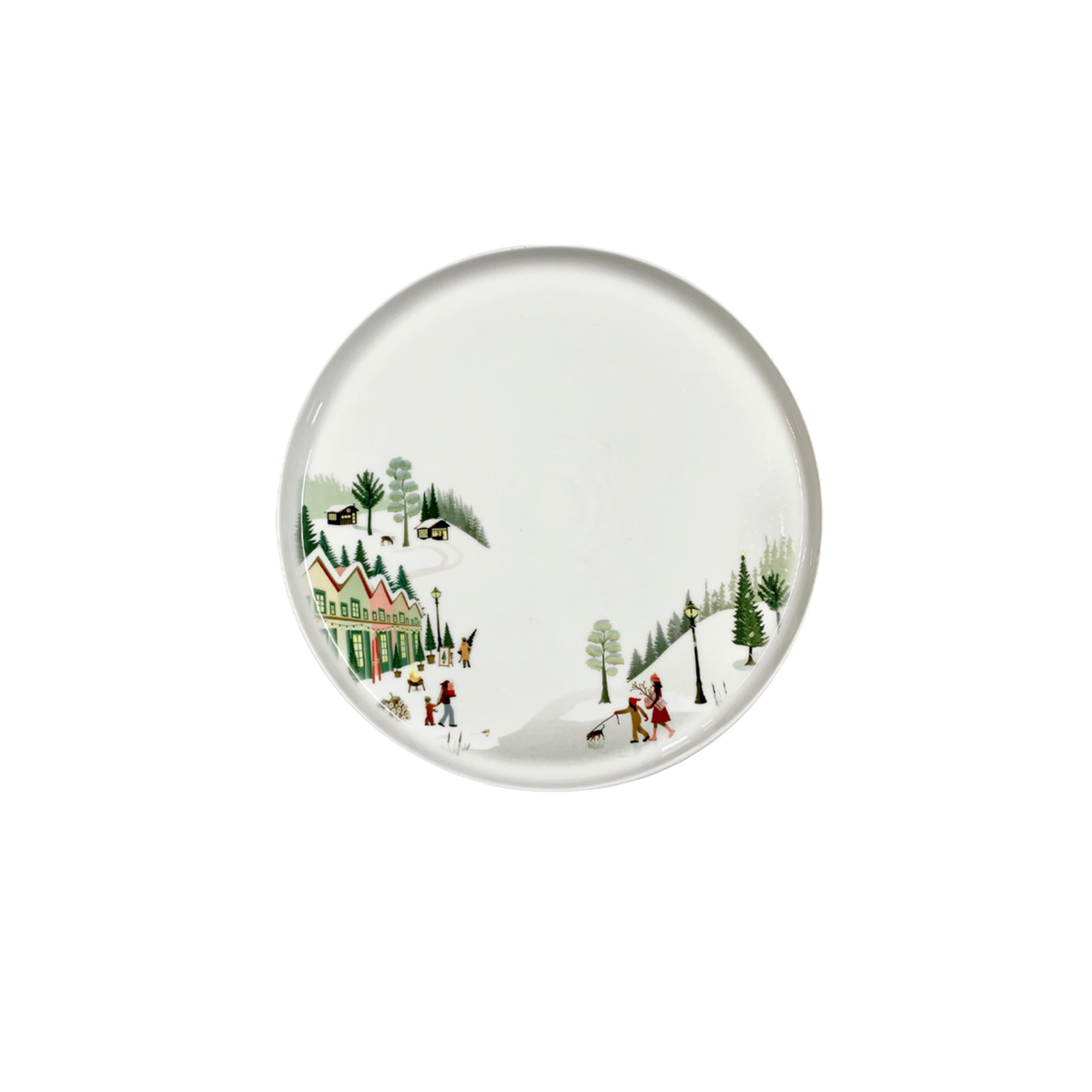Winter Decor Toulouse Plate 10" (Set of 4)