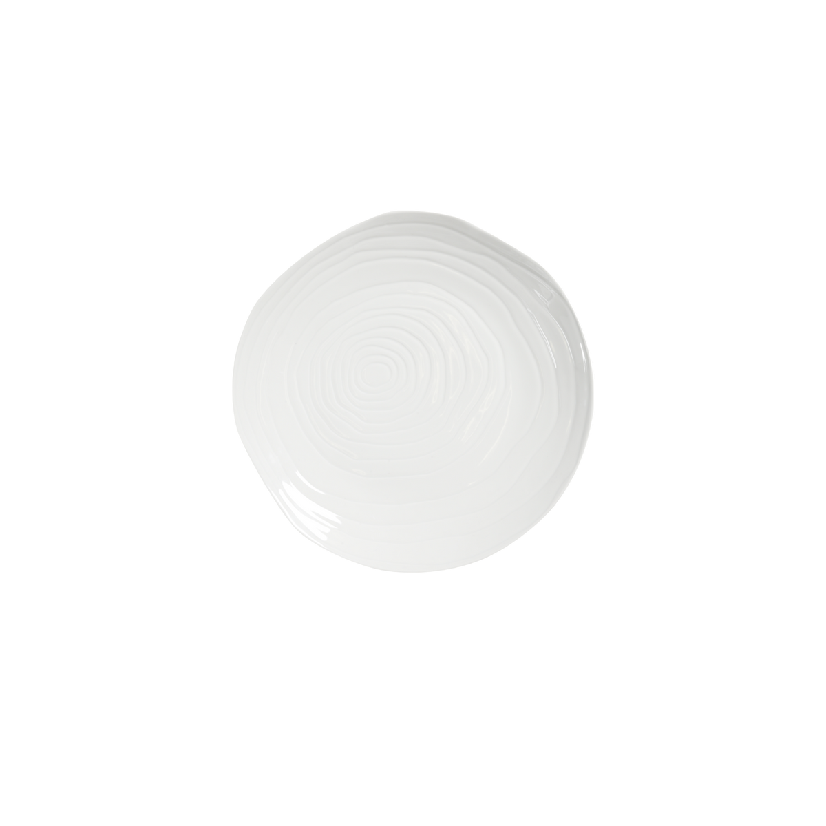Teck 8" White Salad Plates (Set of 4)