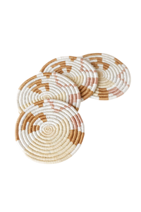Mixed Abstract Form Set of 4 Coasters