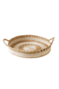 Natural Banana Leaf and Sisal Tray