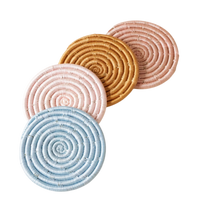 Solid Mixed Set of 4 Coasters