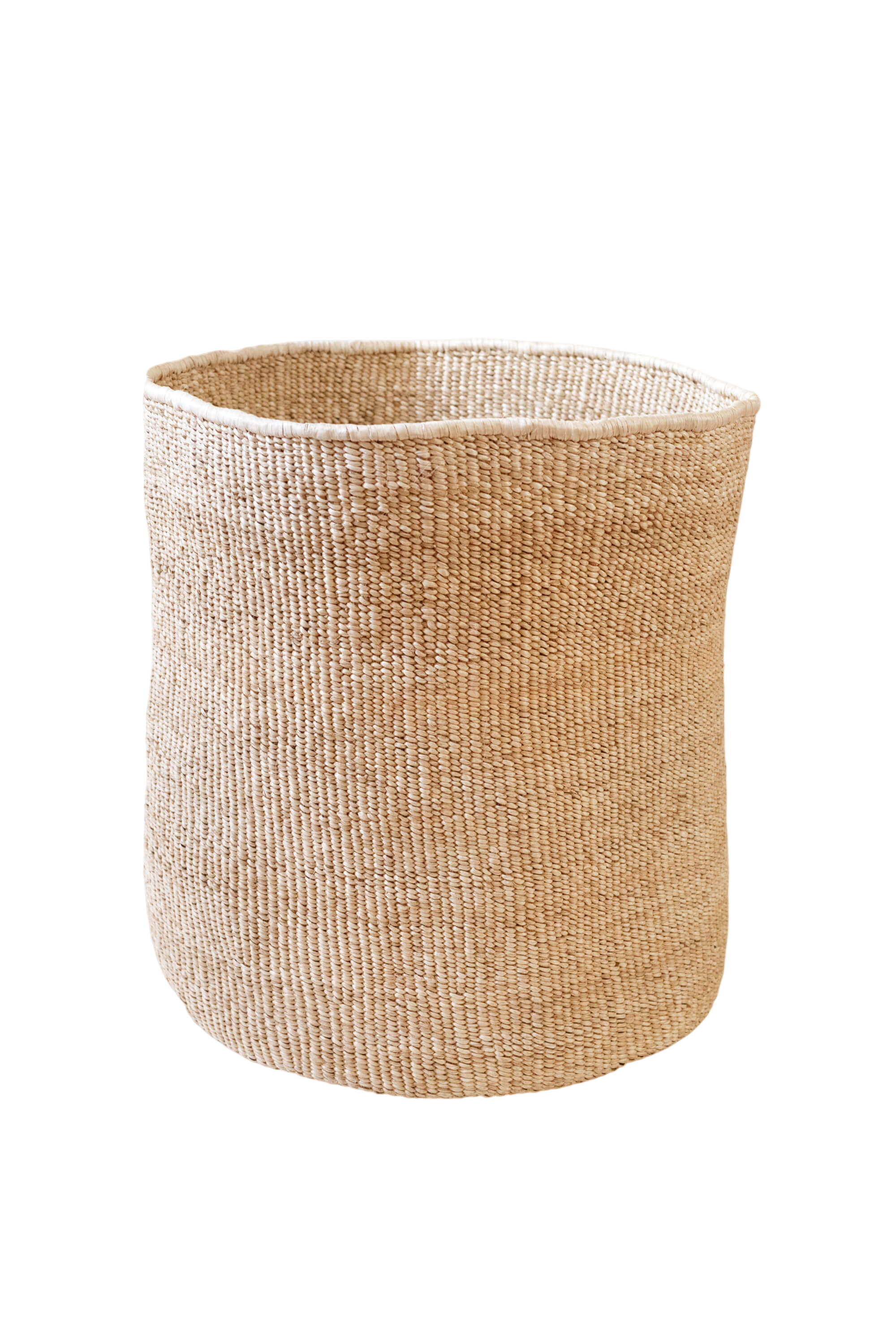 Tall Banana Leaf Floor Basket