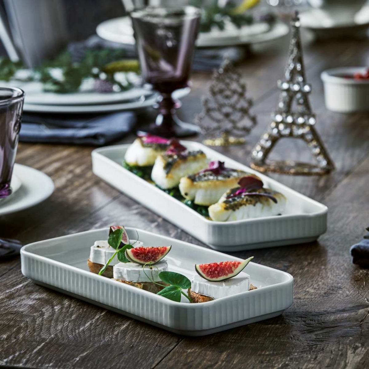 Plisse Tapas Dishes