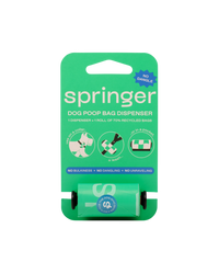 Premium Dog Poop Bag Dispenser + 15 Bags