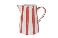 Ceramic Stripe Pitcher
