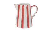 Ceramic Stripe Pitcher