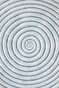 12" Sisal Placemat - Light Blue