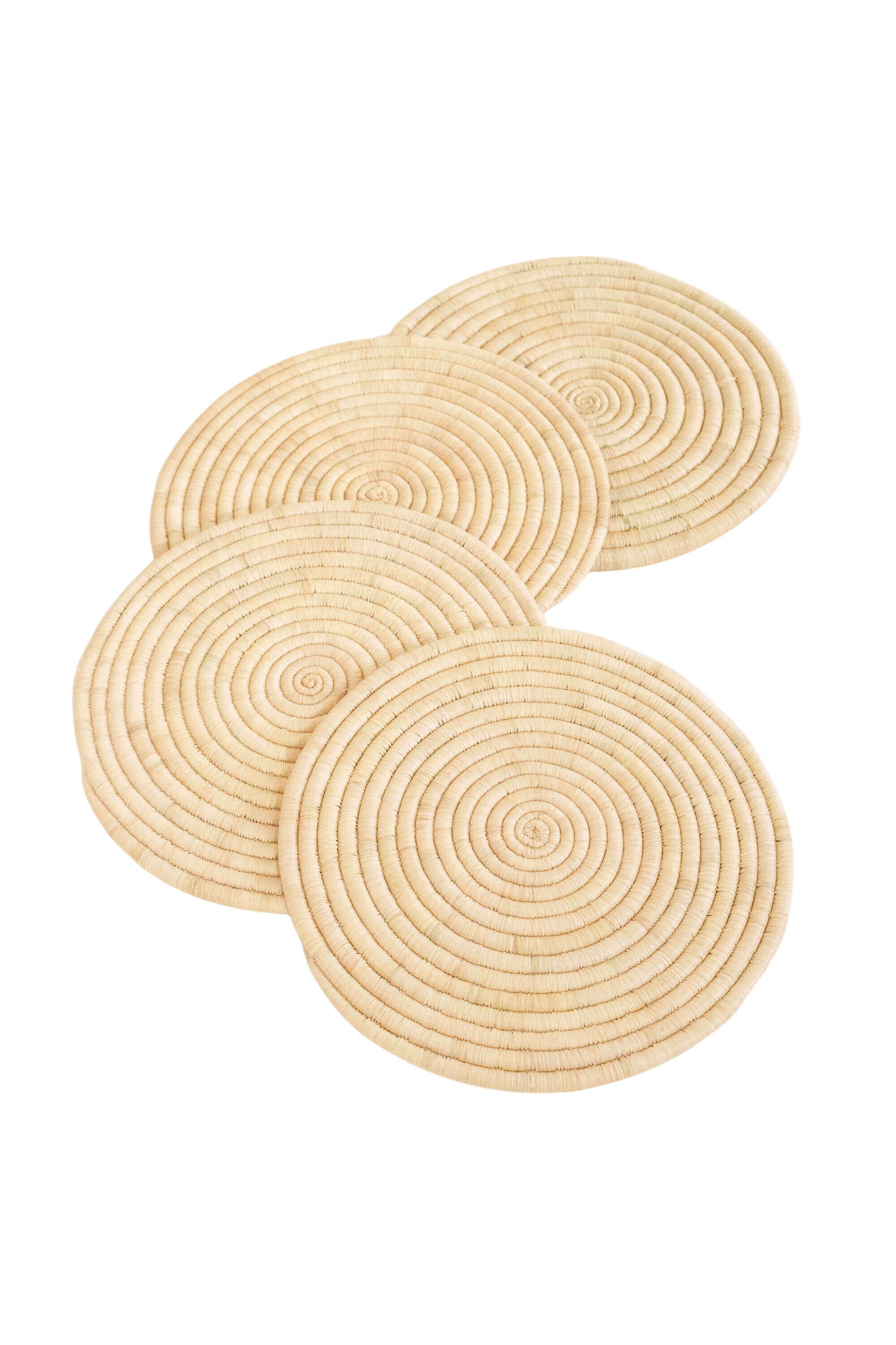Natural Raffia Placemat - Set of 4