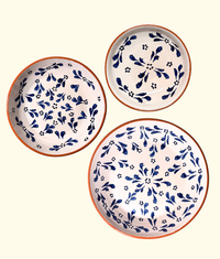 Fleure Serving Plate Trio Set