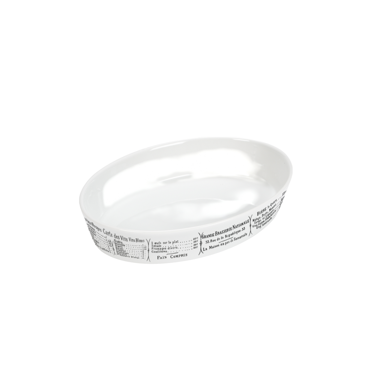 Brasserie Deep Oval Baker
