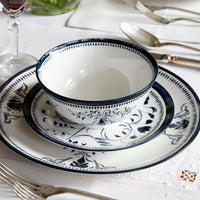 Bruges Porcelain Bowl - Blue