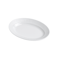 Plisse Oval Serving Platters