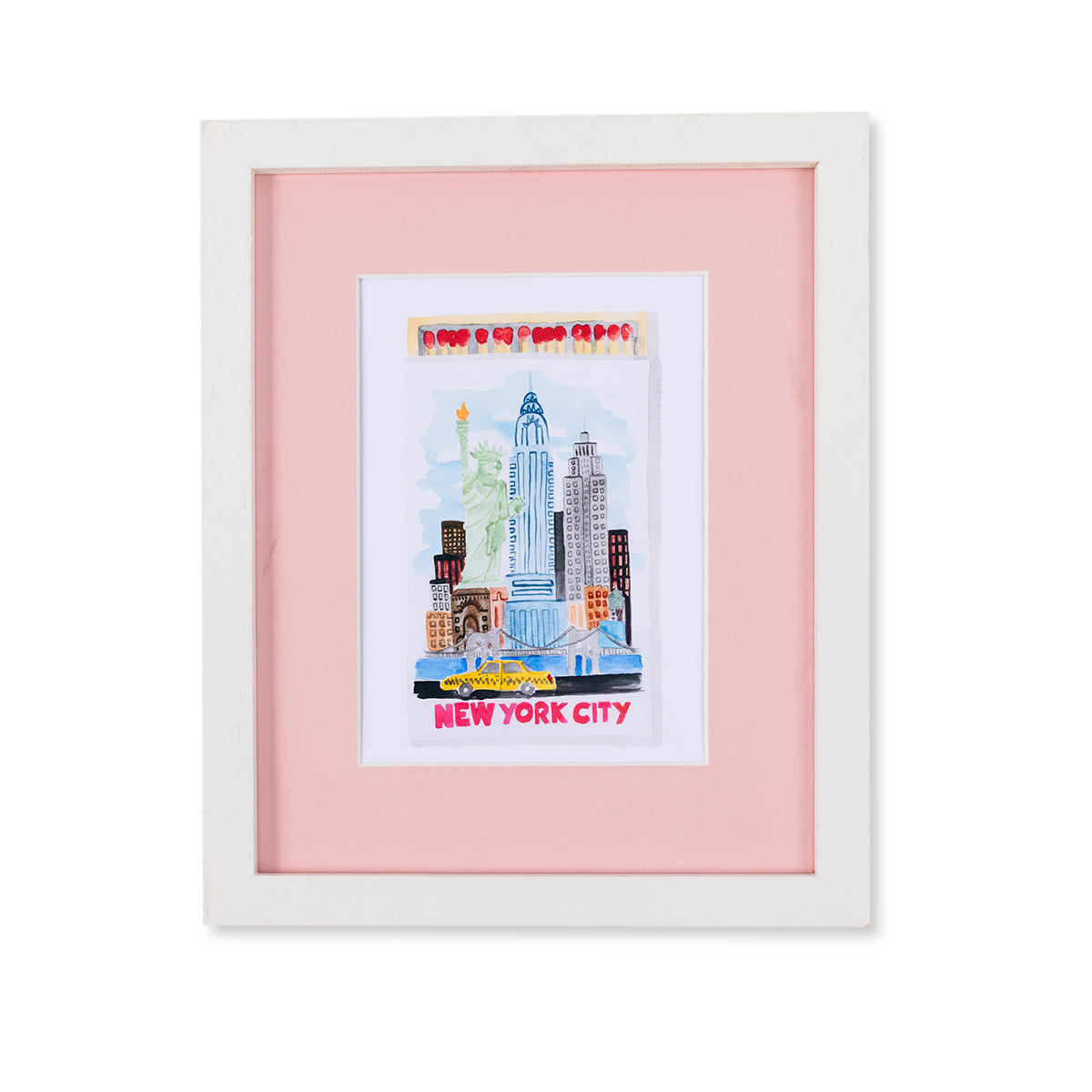New York City Matchbook