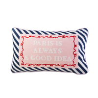 Paris Needlepoint Pillow