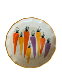 Carrot Harvest Salad Plate (Set of 6)