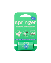 Premium Dog Poop Bag Dispenser + 15 Bags