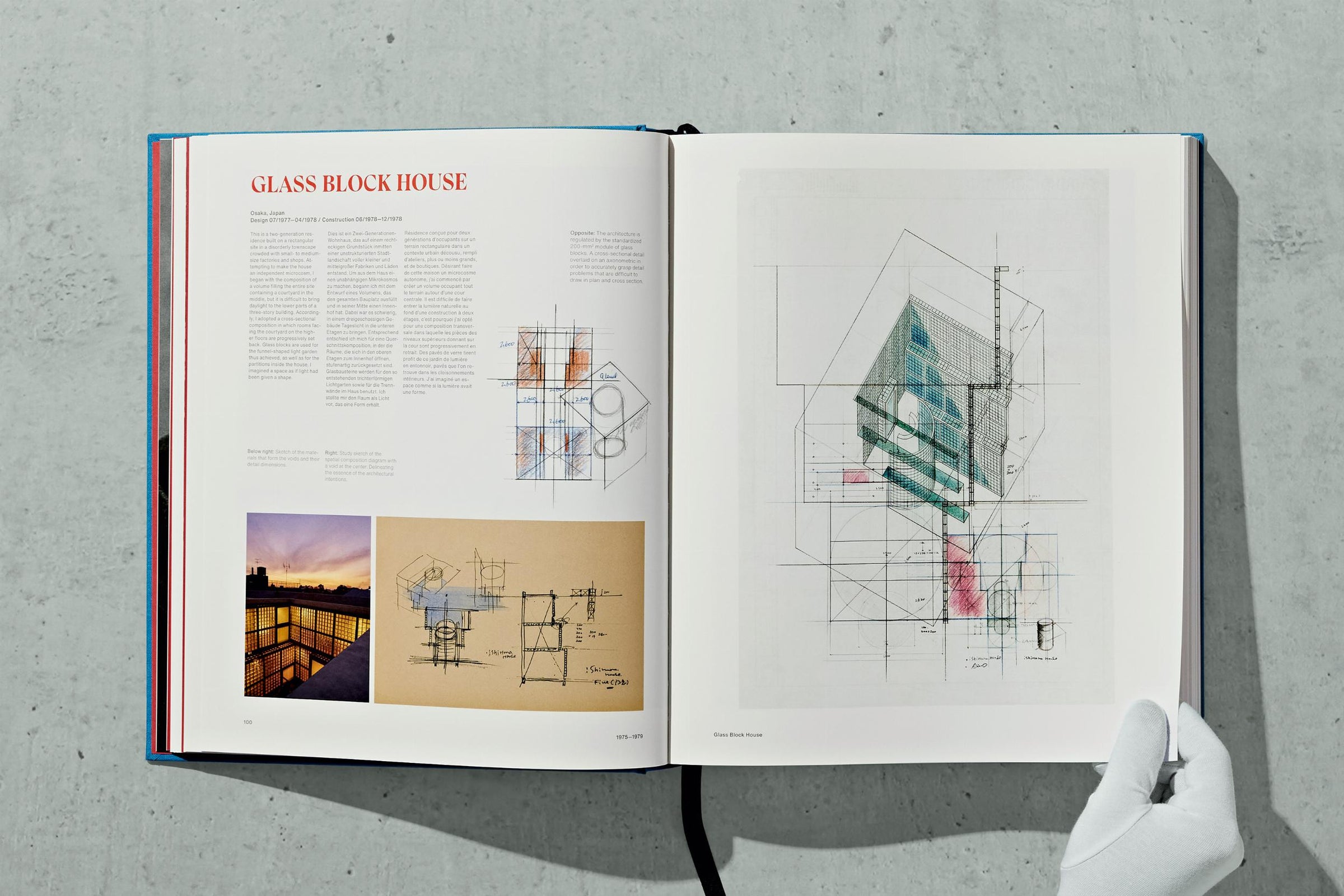 Tadao Ando. Sketches, Drawings, and Architecture (German, French, English)