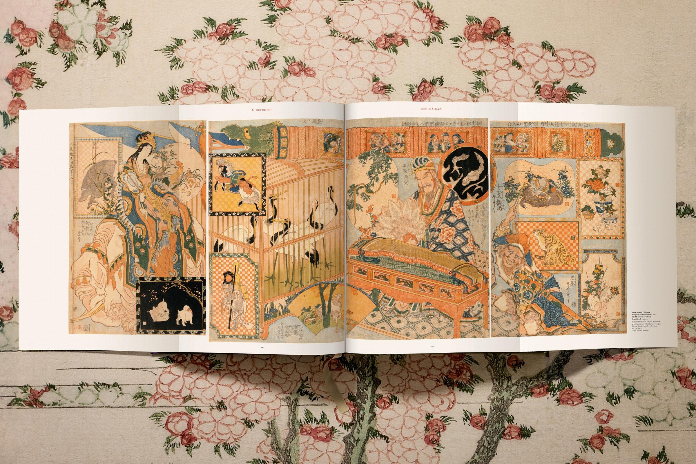 Hokusai (German, French, English)