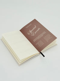 The Wedding Planning Journal Classic Linen