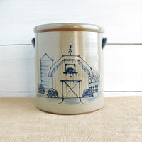 Rowe Pottery 2 Gallon Crock Barn