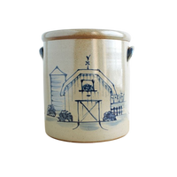 Rowe Pottery 2 Gallon Crock Barn