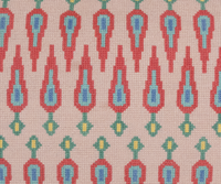 Cross-Stitch Pillow Cover 14×20 in