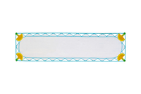 Cutwork Linen Table Runner 16.5×67 in