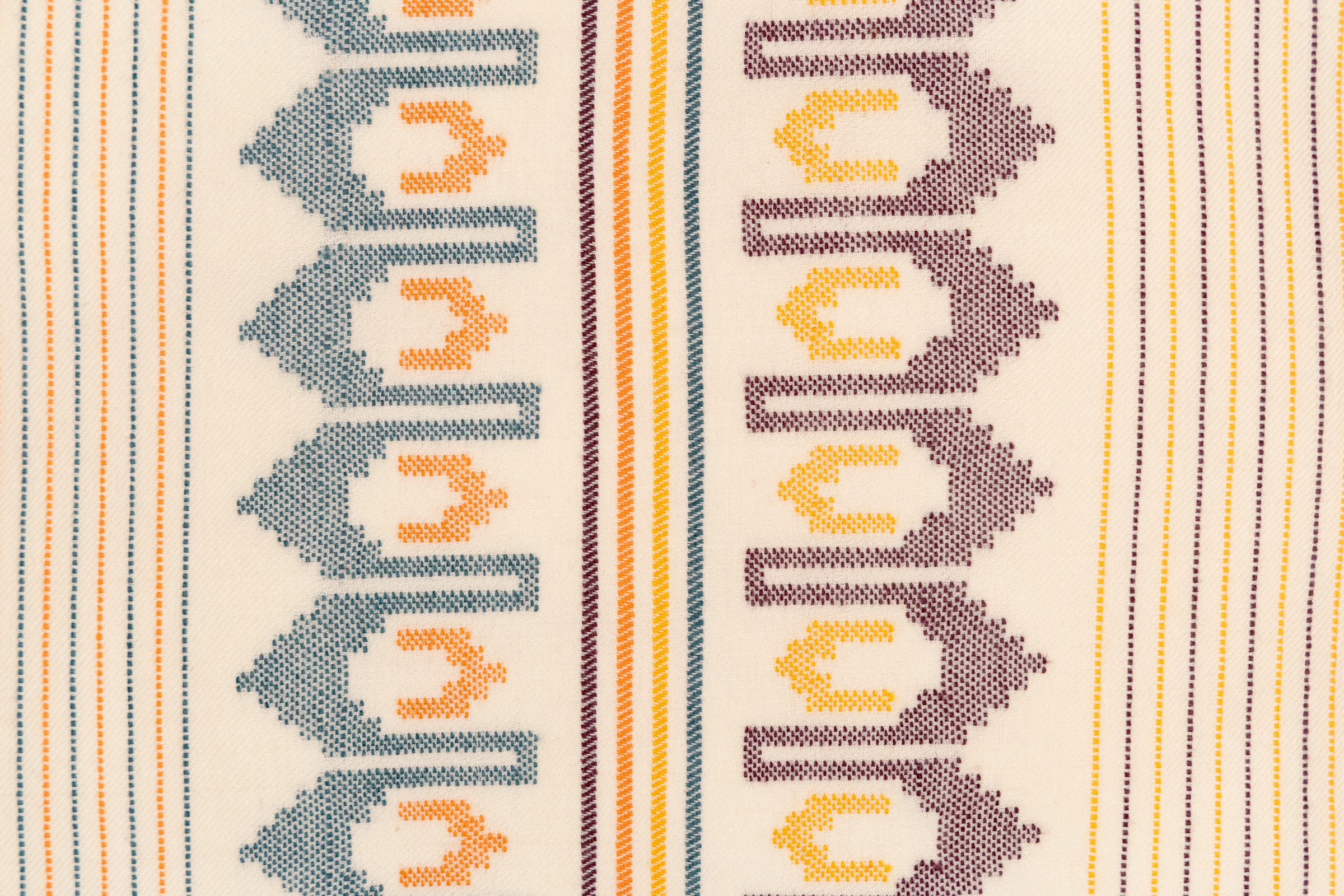 Extra-Weft Merino Pillow Cover 20×20 in