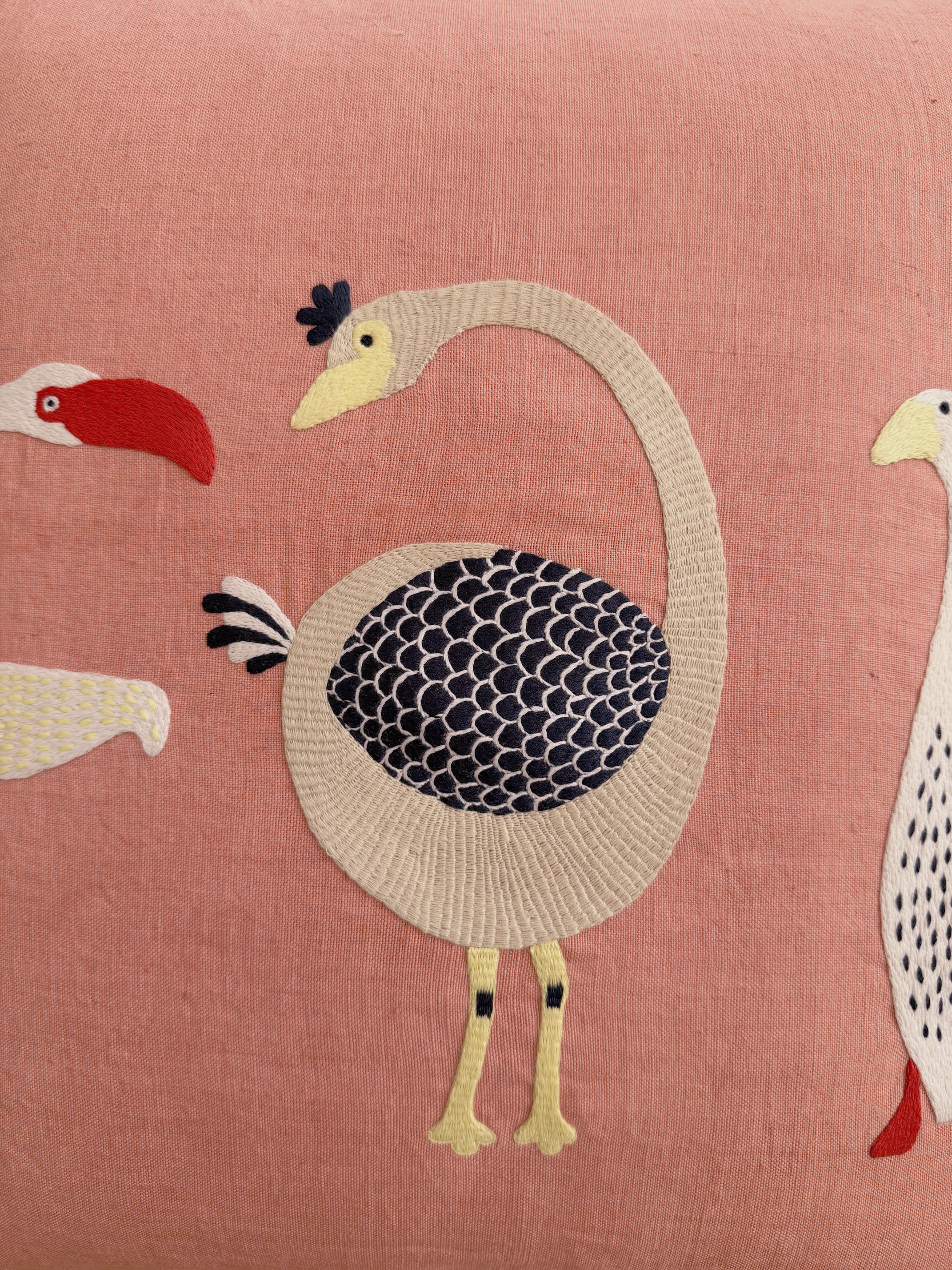 Birds Pillow Cover - 20x20 in