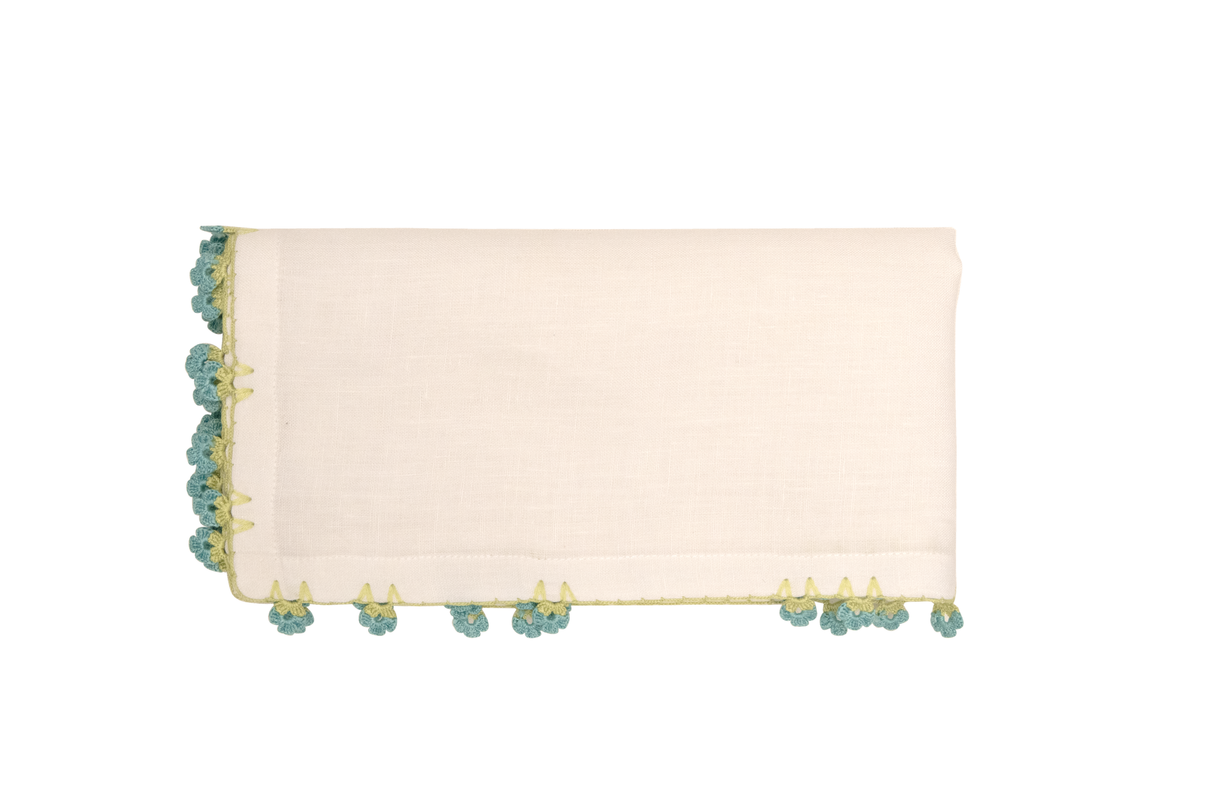 Hand Crochet Napkins 18" x 18" (Set of 4)