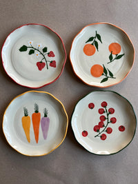 Cherry Tomatoes Salad Plate (Set of 6)