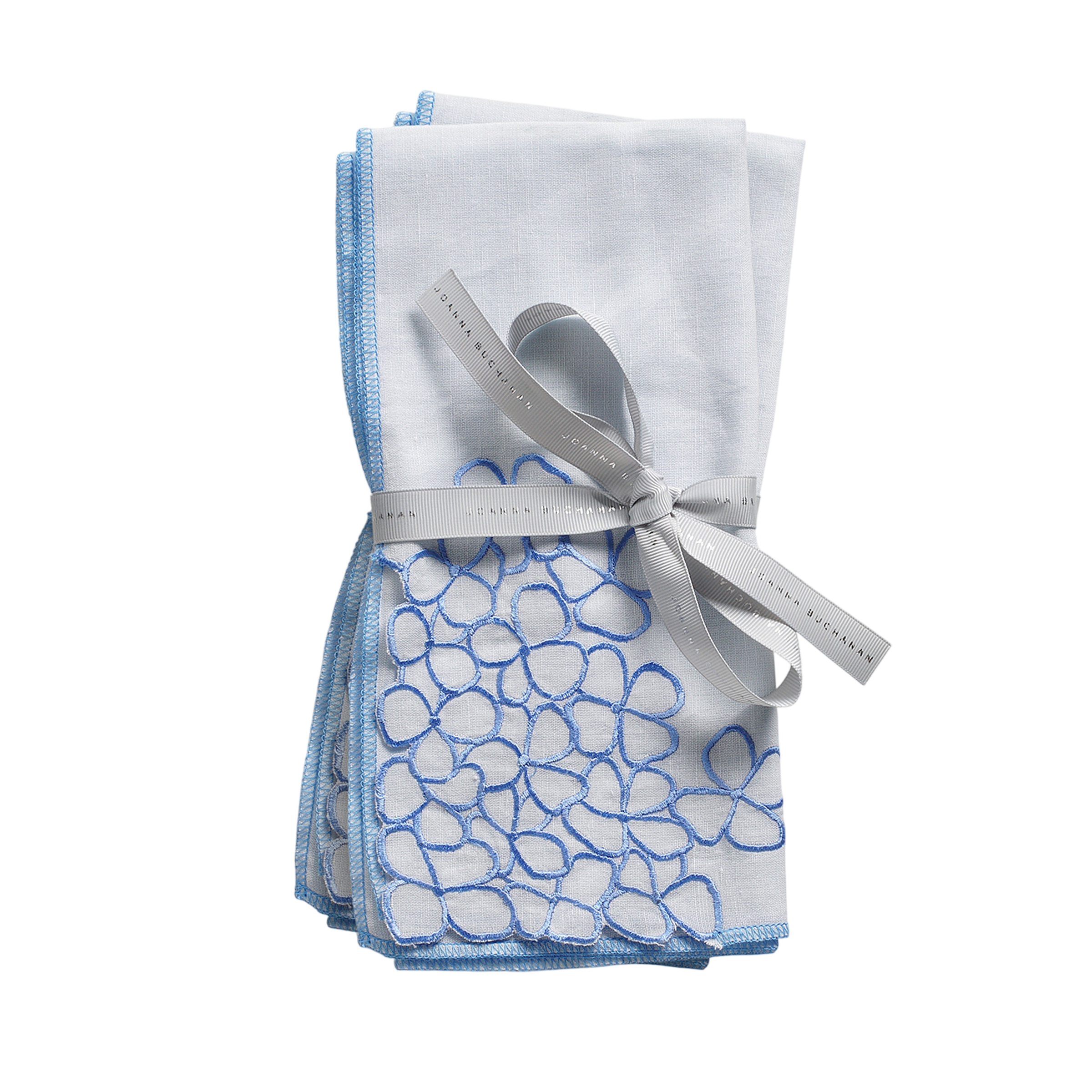 Hydrangea Dinner Napkins - Blue (Set of 2)