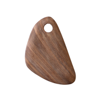 Small Hand-Carved Wooden Board by MESO