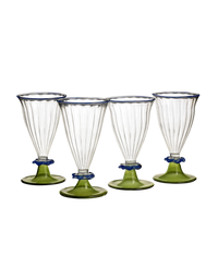 Palace Wine Glasses, Green