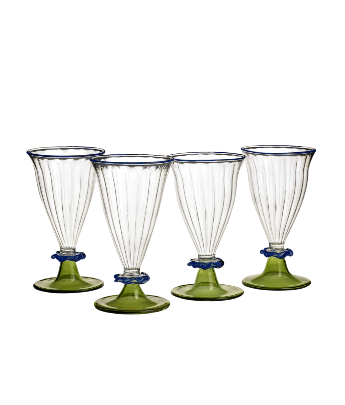 Palace Wine Glasses, Green
