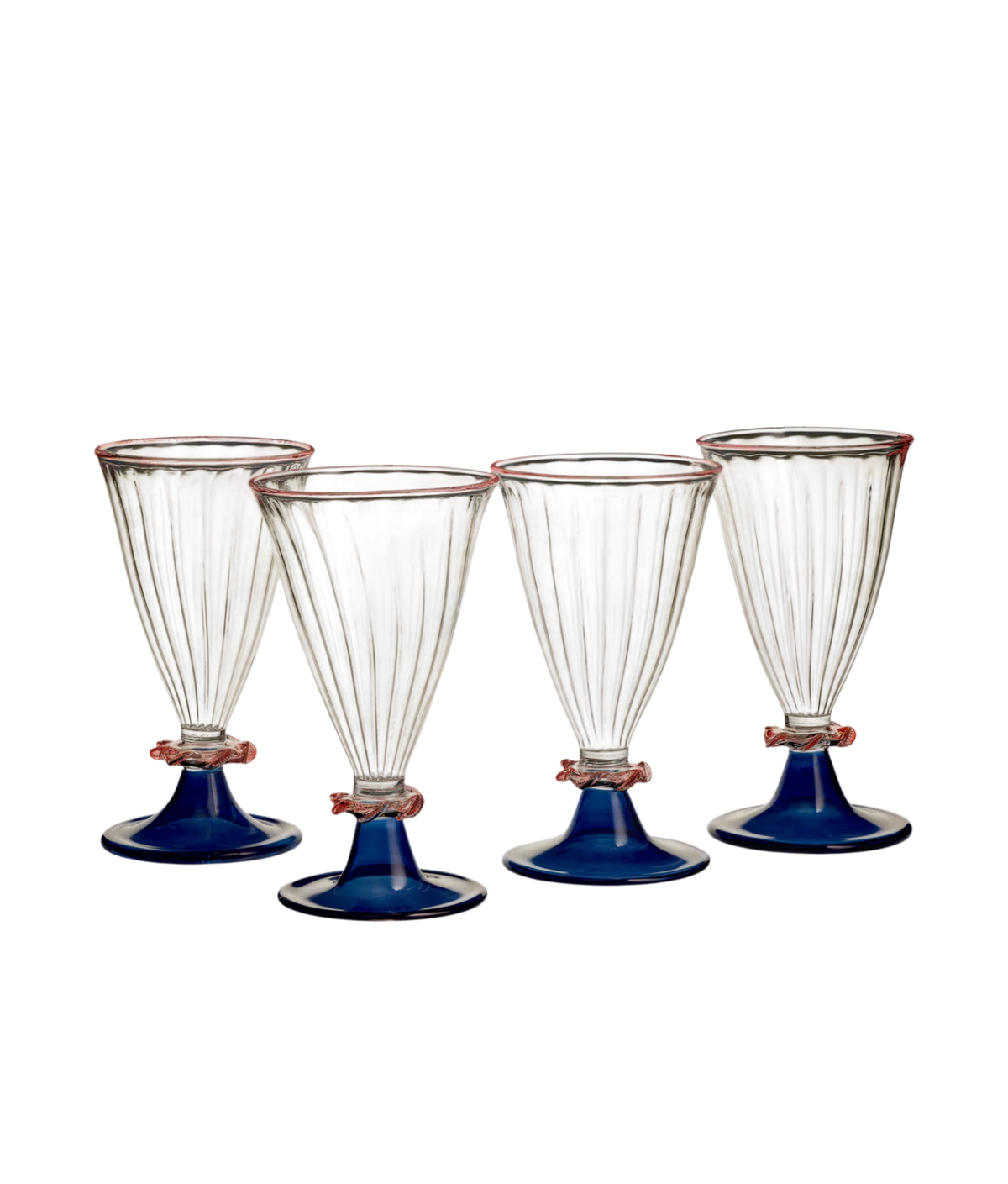 Palace Wine Glasses, Dark Blue