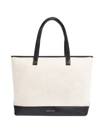 THE TOTE - BLACK CANVAS
