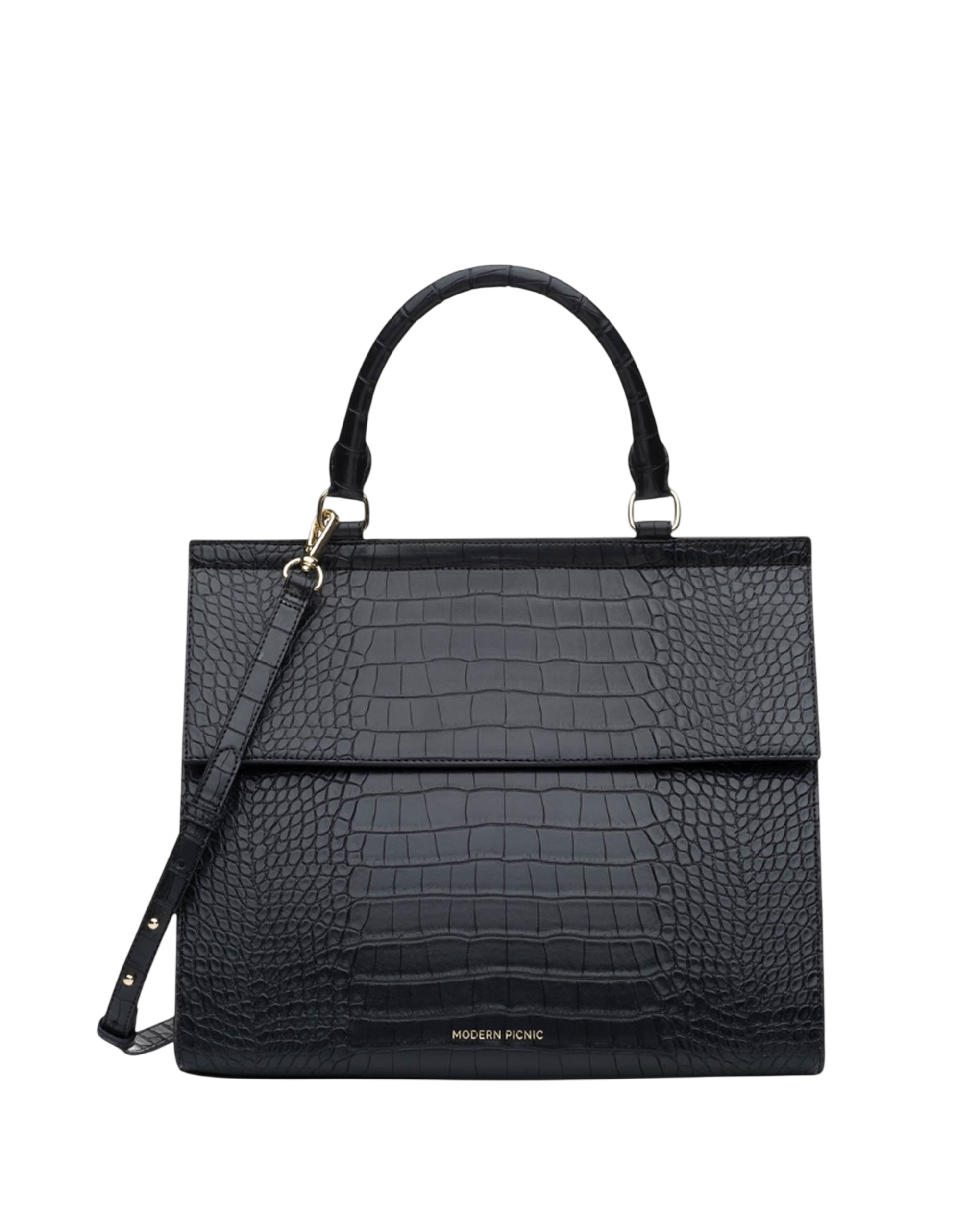 THE LARGE LUNCHER - BLACK CROC