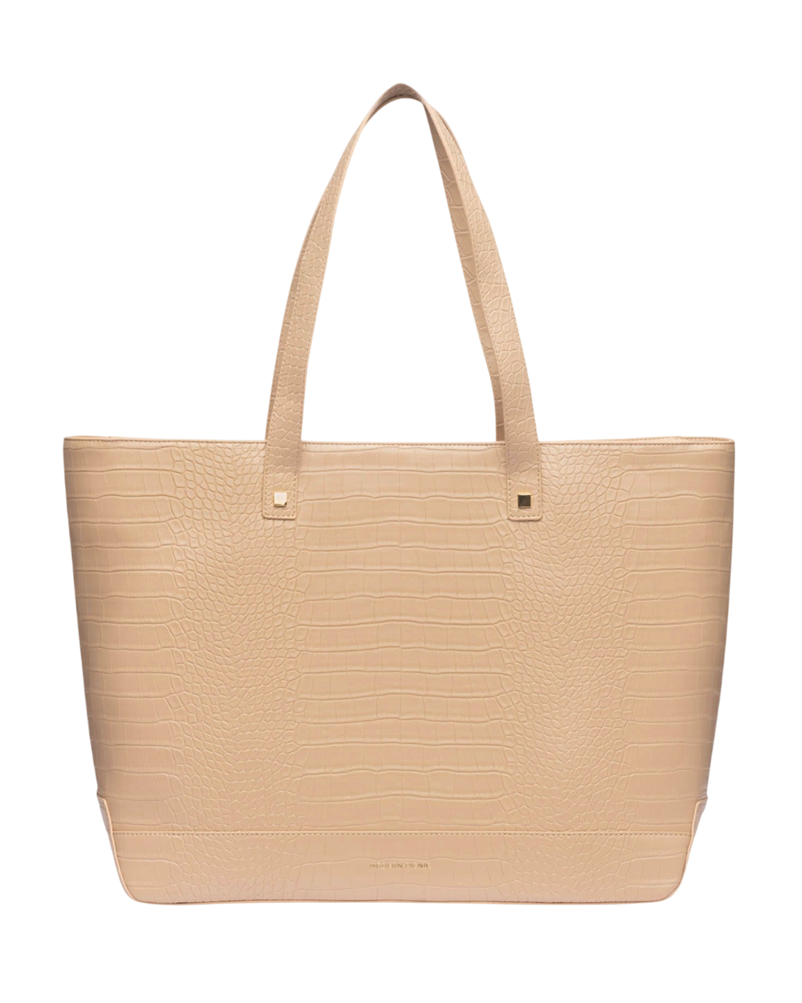 THE TOTE - CREAM CROC