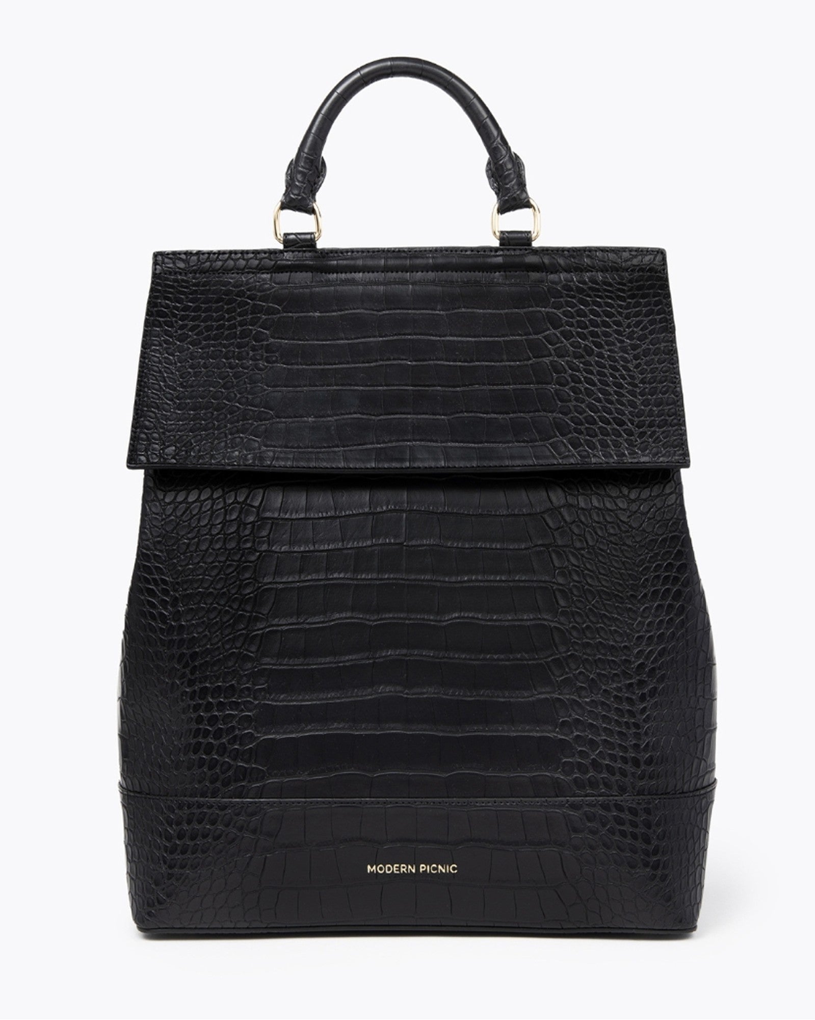 THE BACKPACK - BLACK CROC