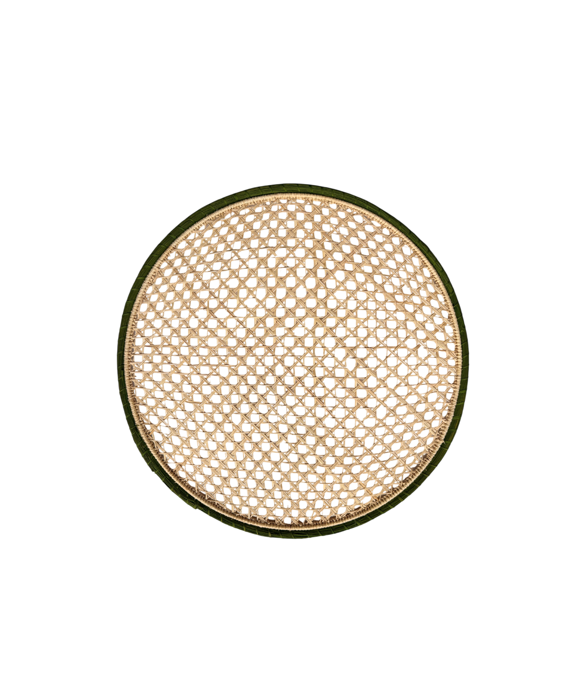 Marta Woven Placemat, Olive / Natural