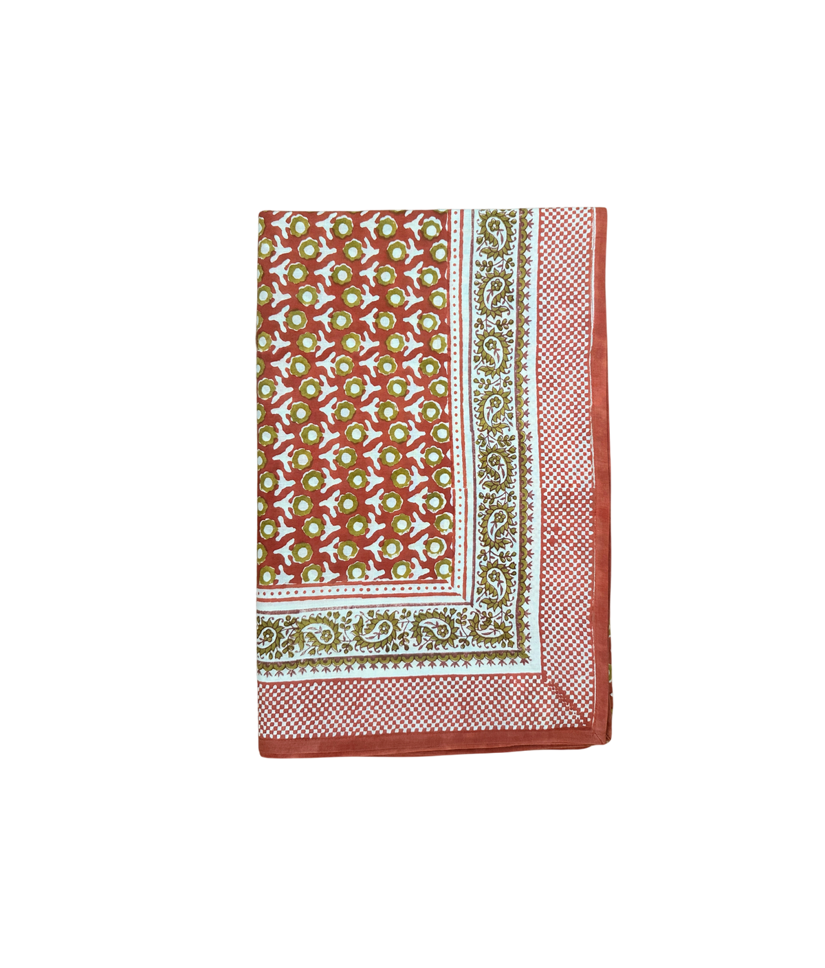 Marrakech Garden Table Cloth, Rust