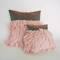 Wugo Throw Pillow - Cotton Candy/Peruvian Pink