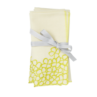Hydrangea Dinner Napkins - Citrus (Set of 2)
