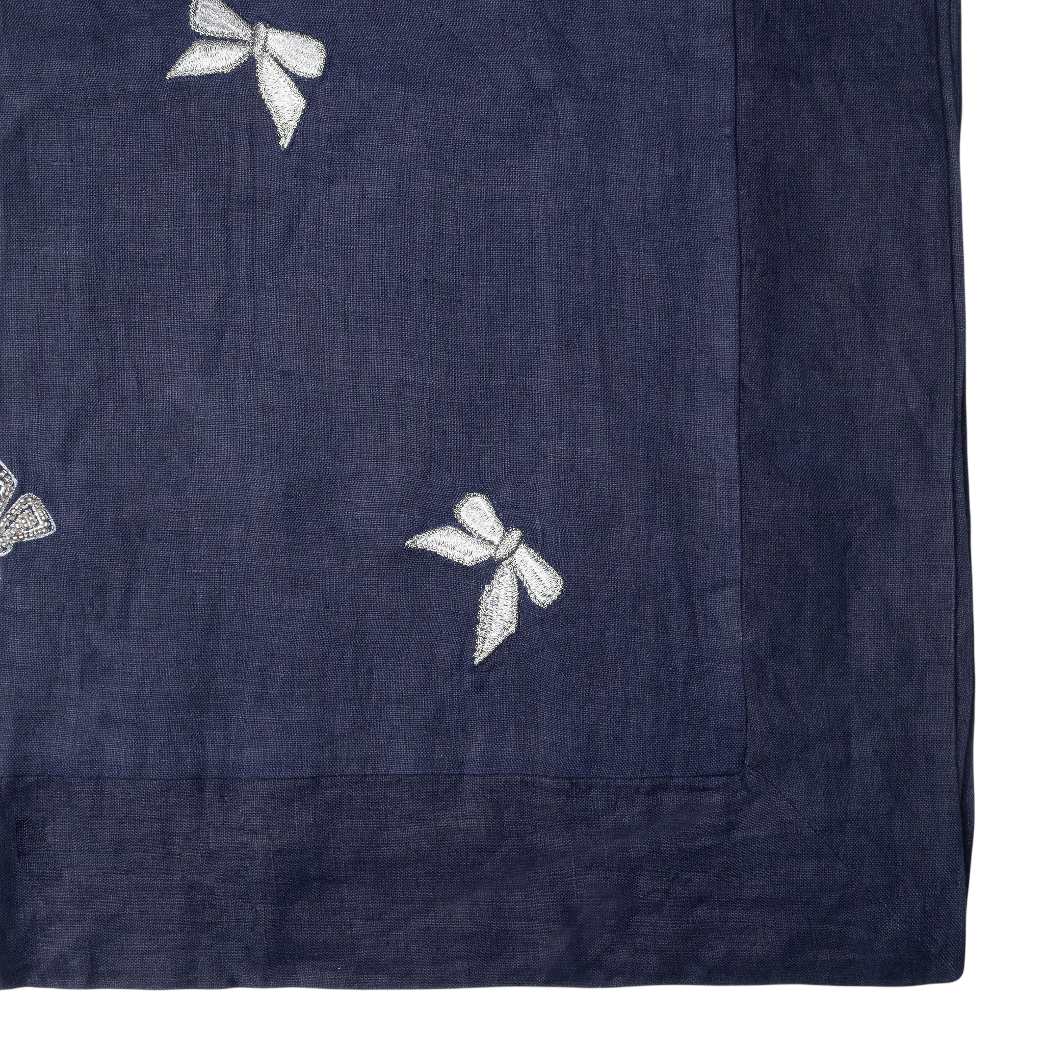 Bow Table Runner - Dark Navy (XL)